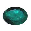 Oval, Slight Inclusions Emerald.Given weight is approx.